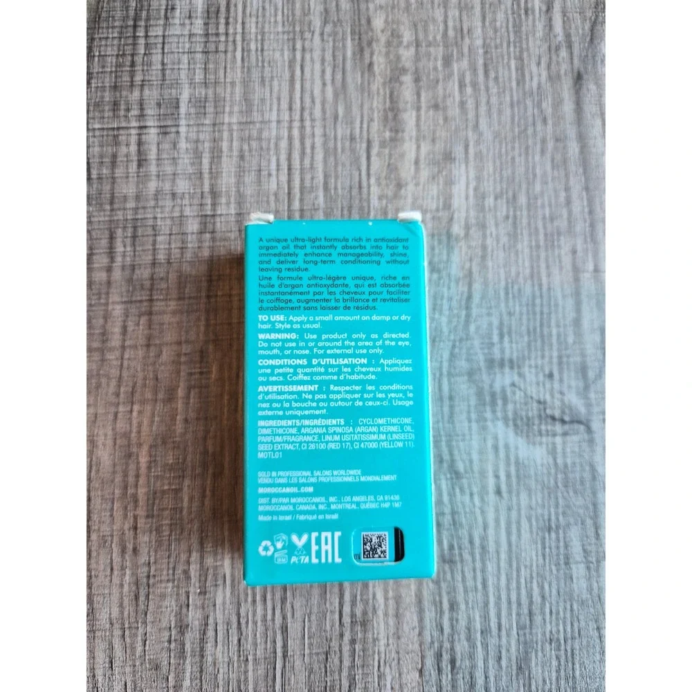 Moroccanoil Treatment Light Argan Oil Hair Oil For Fine Light Hair 0.85oz 25ml